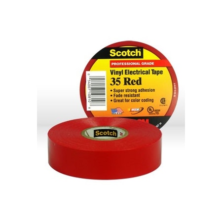 3M 10810-Ba-10, Red, 3/4X66Ftx0.007 54007-10810